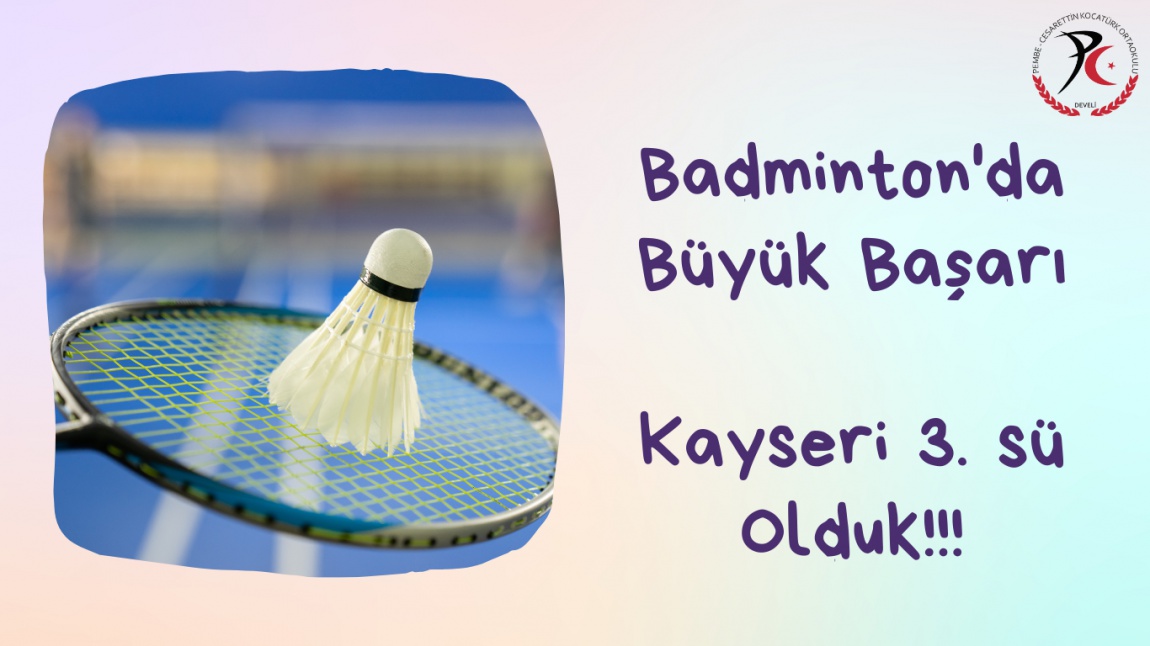 Kayseri Badminton Küçük Kızlar Turnuvası